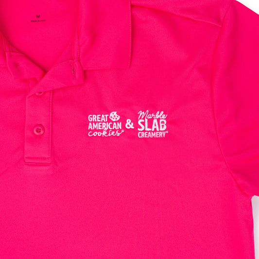 GAC / MSC Men's Co-Brand Polo - Pink Raspberry