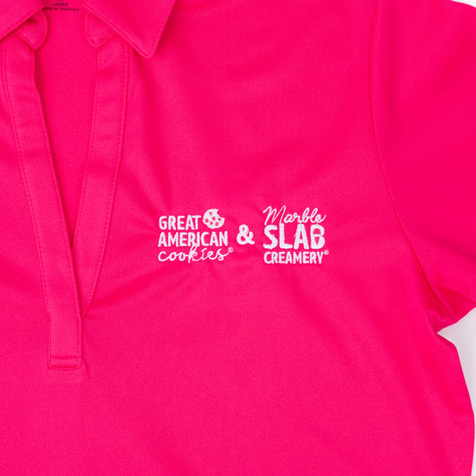 GAC / MSC Women's Co-Brand Polo - Pink Raspberry