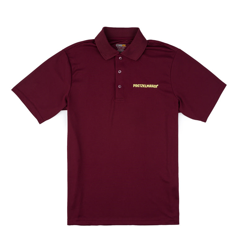Pretzelmaker Core Polo - Burgundy