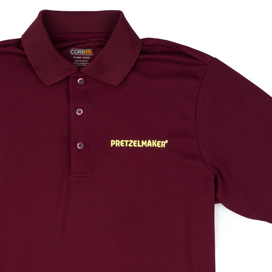 Pretzelmaker Core Polo - Burgundy