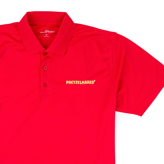 Pretzelmaker Tech Polo - Red