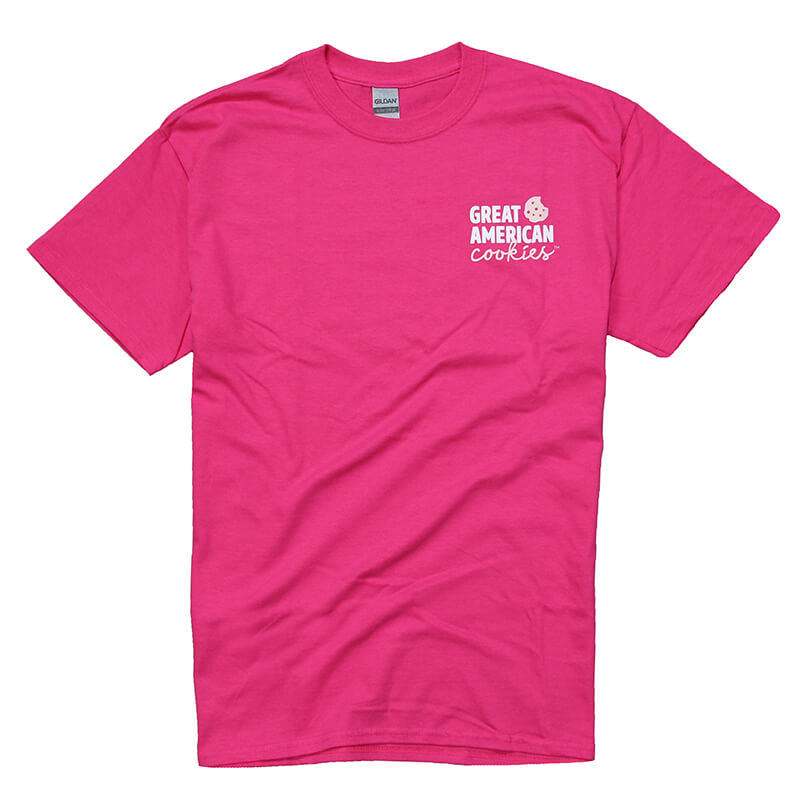 GAC Sweet Cookie Life Tee - Heliconia