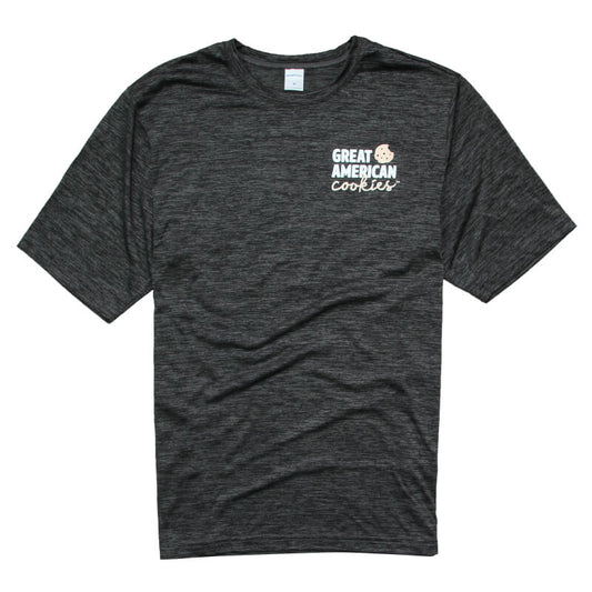 GAC Fresh Baked Cookies Performance Tee - Black | Grey Electric