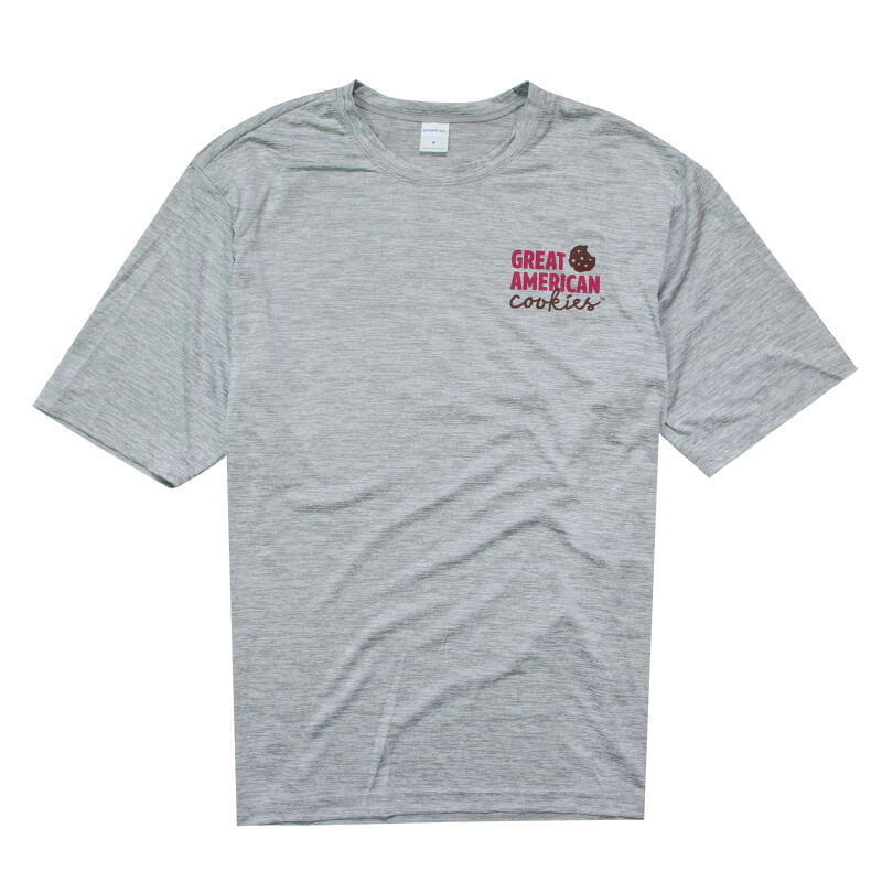 GAC Fresh Baked Cookies Performance Tee - Silver Electric