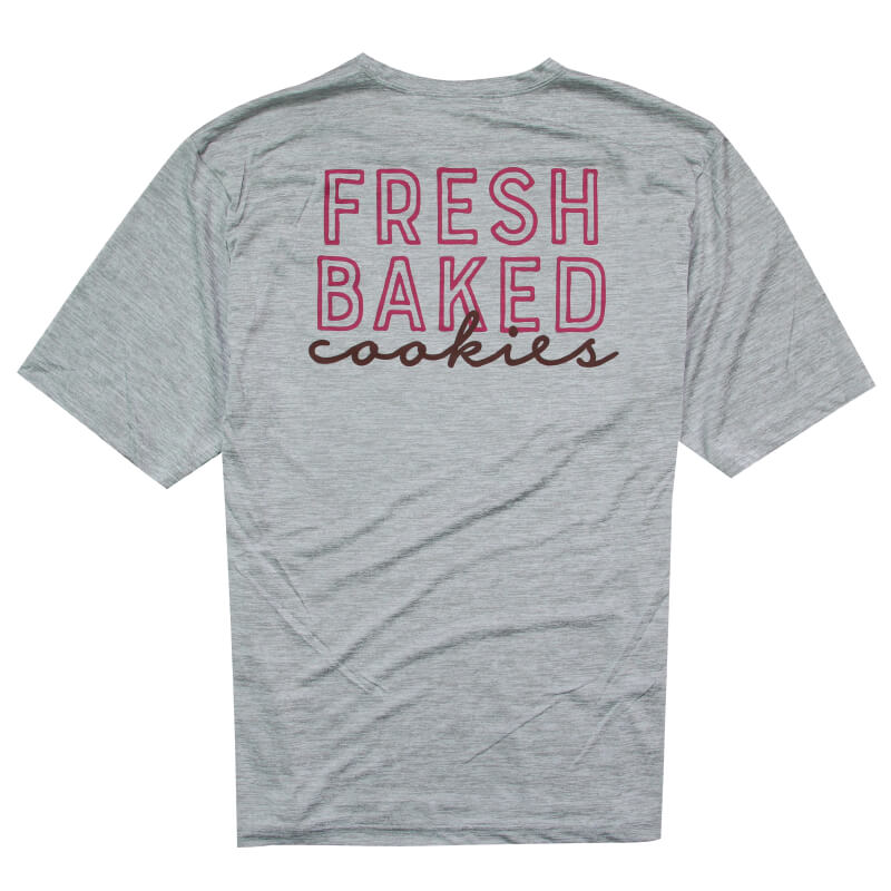 GAC Fresh Baked Cookies Performance Tee - Silver Electric