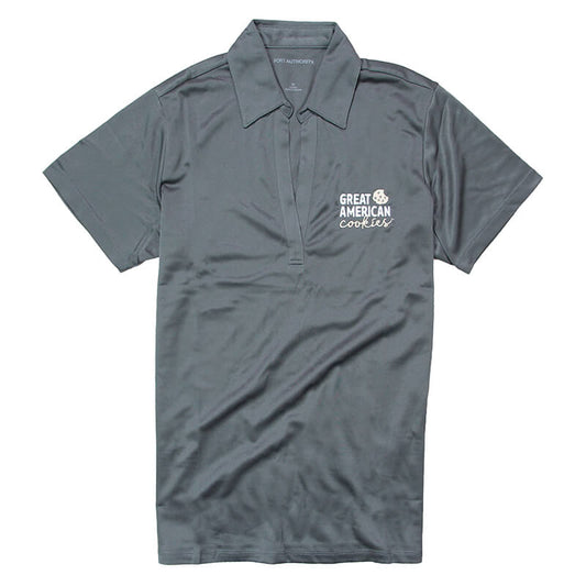 GAC Women's Performance Polo - Steel Grey