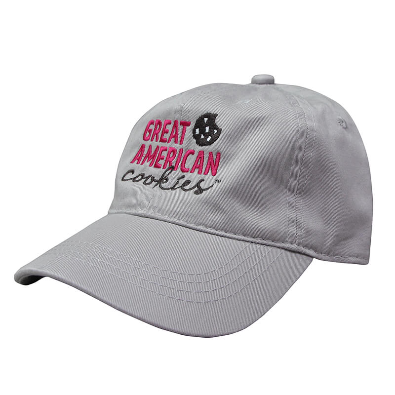 GAC Soft Cotton Cap - Light Grey