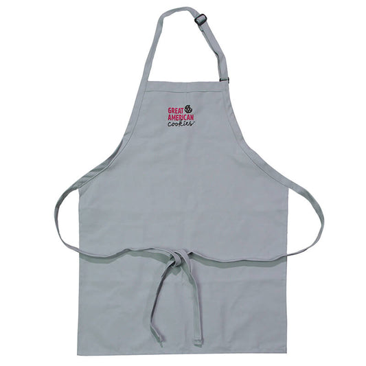 GAC Bib Apron - Silver Grey