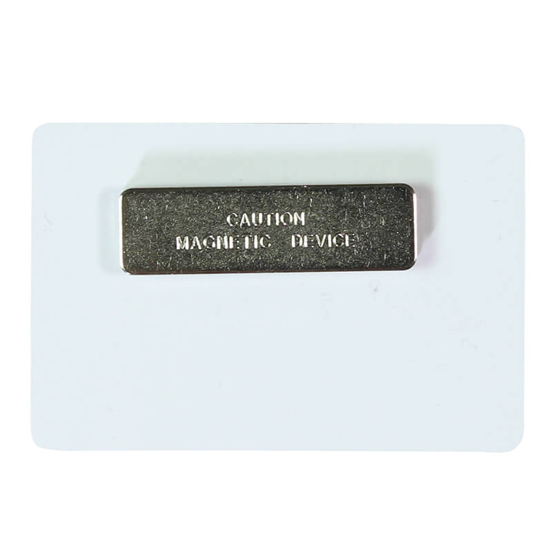 GAC 2" x 3" Name Badge - White
