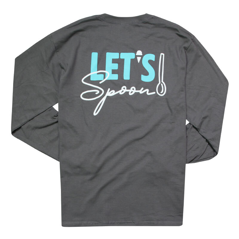 MSC Let's Spoon Tee - Long Sleeve - Charcoal