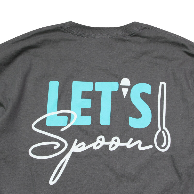 MSC Let's Spoon Tee - Long Sleeve - Charcoal