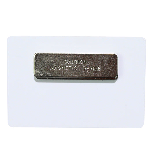 MSC 2" x 3" Name Badge - White